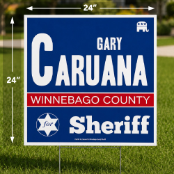 YARD SIGN (24" x 24")
