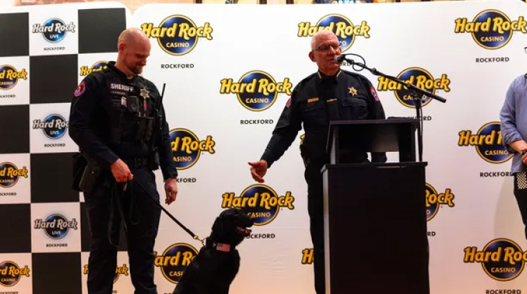 Winnebago County Sheriff introduces latest K-9 — RRStar news image