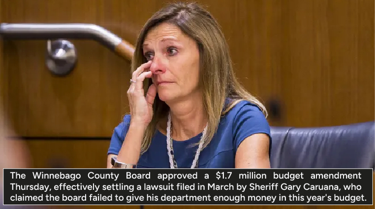 Winnebago County Board settles sheriff's lawsuit — RRStar news image