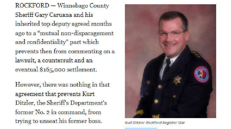 Retired chief deputy announces candidacy for Winnebago County Sheriff — RRStar news image