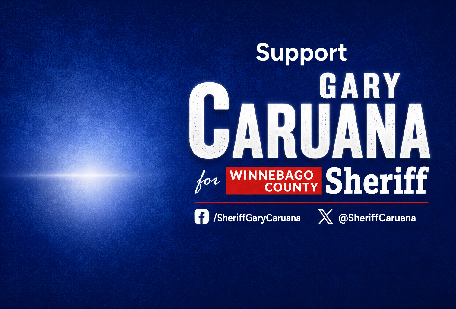 Support Sheriff Gary Caruana
